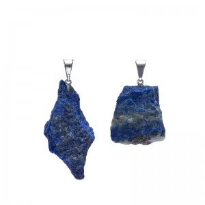 Μενταγιόν Λάπις Λάζουλι Ακατέργαστο - Lapis Lazuli
